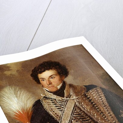 An officer, 18th Regiment of Dragoons, 1840 by William Allan