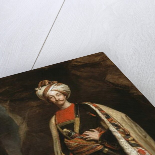 Captain Colin Mackenzie in his Afghan dress, c.1842 by James Sant