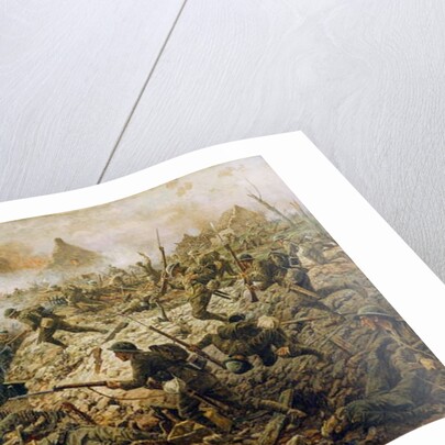 The Territorials at Pozieres on 23rd July 1916, 1917 by William Barnes Wollen