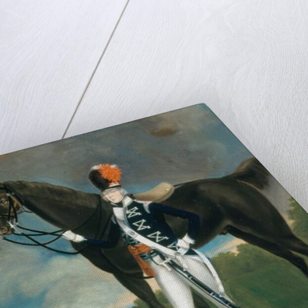 Unidentified officer of the 7th Regiment of Light Dragoons, 1793 by Richard Arnold