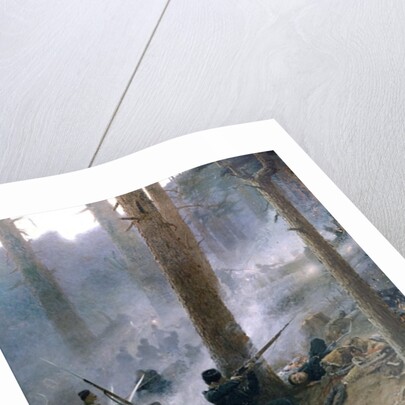 The attack on the Peiwar Kotal by the 5th Gurkha Rifles, Afghanistan, December 1878, c.1890 by Vereker Monteith Hamilton