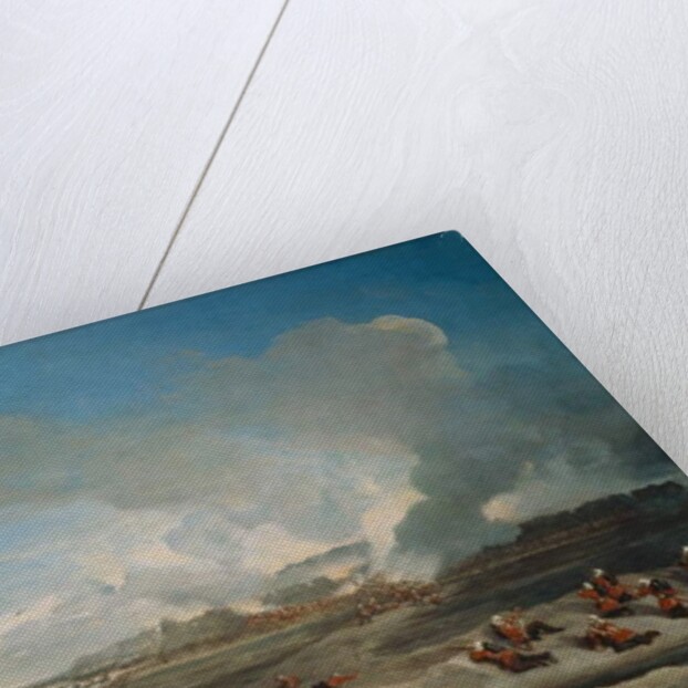 The Storming and Capture of the North Fort, Peiho, on the 21st August 1860, 1860 by Charles Stewart Hardinge