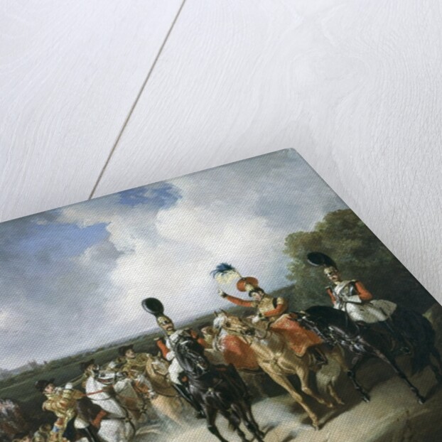 Band of the second regiment of Life Guards leaving Windsor, 1830 by John Frederick Tayler