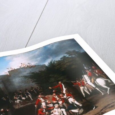 The Death of Colonel Moorehouse at the Storming of the Pettah Gate of Bangalore on 7th March 1791, 1793 by Robert Home