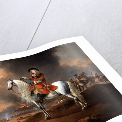 Lieutenant-Colonel Randolph Egerton MP of the King's Troop of Horse Guards, c.1672 by Jan Wyck