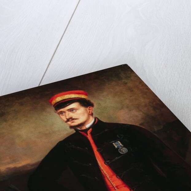 Lieutenant Thomas Murphy in the undress uniform of the Turkish Contingent, Crimea, 1857 by English School