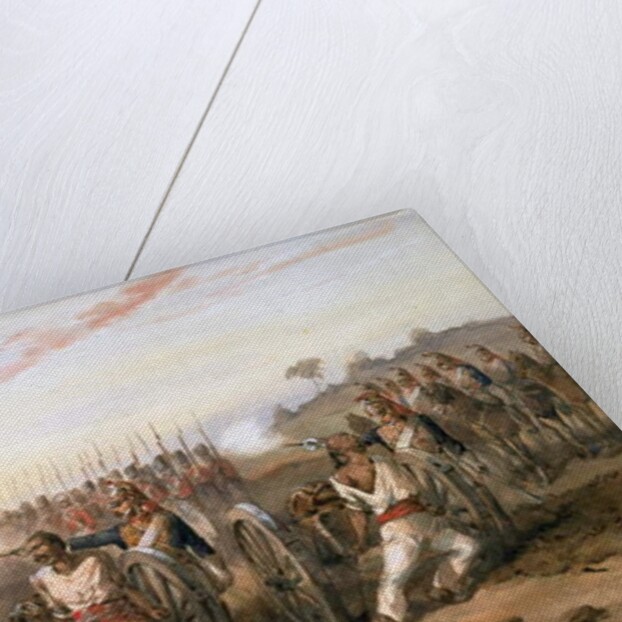 Mutineers about to be blown from guns by the Bengal Horse Artillery, c.1858 by Orlando Norie