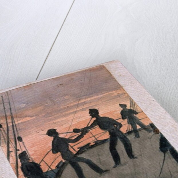 Amusements on board the Vulcan at sea, c.1854 by William Thomas Markham