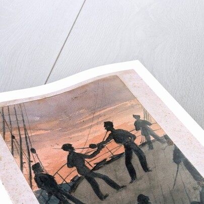 Amusements on board the Vulcan at sea, c.1854 by William Thomas Markham