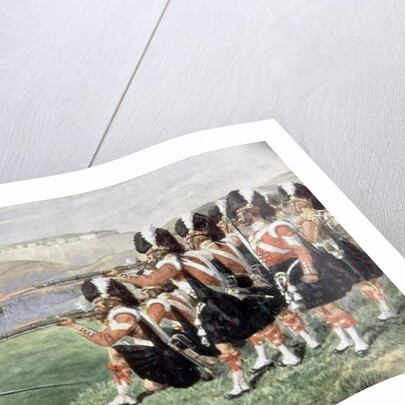 The Thin Red Line, 1854 by Richard Simkin