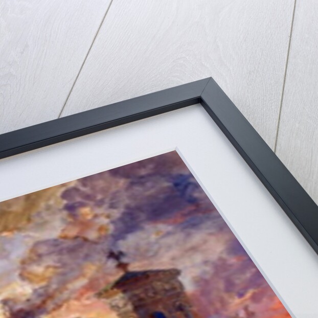 Burning Temple of the Winds, 1856 by William 'Crimea' Simpson