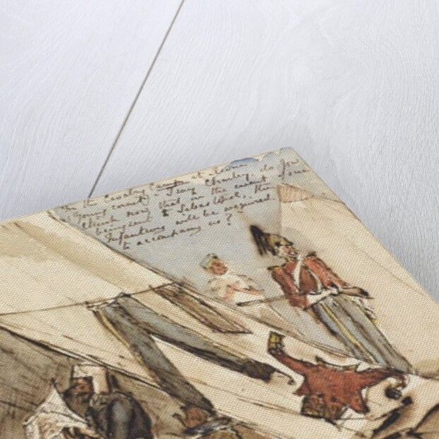 In the Cavalry Camp at Devna by William Thomas Markham