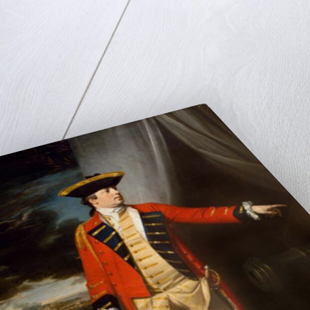 Major-General The Honourable Robert Monckton, at the Taking of Martinique, 1762, c.1763-64 by Benjamin West