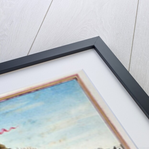 The Golden Temple at Amritsar by Indian School