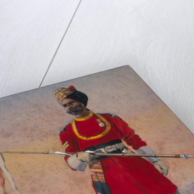 Governor's Bodyguard, Madras, Madrasi Musalman by Alfred Crowdy Lovett