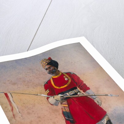 Governor's Bodyguard, Madras, Madrasi Musalman by Alfred Crowdy Lovett