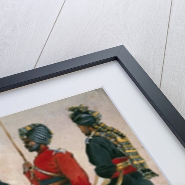 British Officers, Indian Army by Alfred Crowdy Lovett