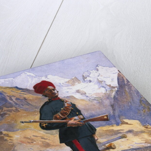 Gunner of the Mountain Battery, Punjabi Musalman by Alfred Crowdy Lovett