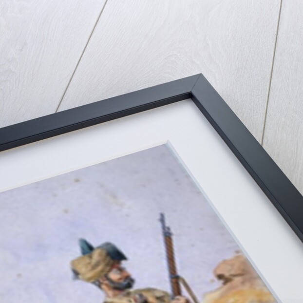 Soldiers of the 30th Punjabis, Awan and the 20th Duke of Cambridge's Own Infantry by Alfred Crowdy Lovett