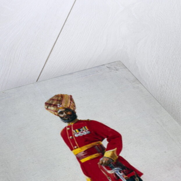 Soldier of the 35th Sikhs, Subadar by Alfred Crowdy Lovett