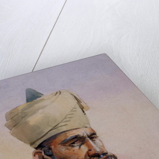 Soldier of the 40th Pathans, Malikdin Khel by Alfred Crowdy Lovett