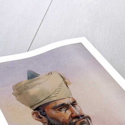Soldier of the 40th Pathans, Malikdin Khel by Alfred Crowdy Lovett