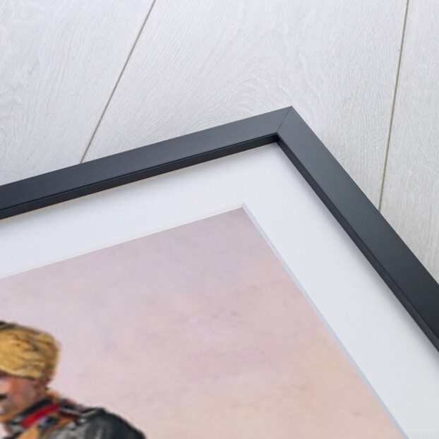 Honorary Major H.H. Sir Umed Singh Bahadur, Maharao of Kota by Alfred Crowdy Lovett