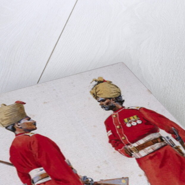 Soldiers of the 102nd King Edward's Own Grenadiers and the 101st Grenadiers by Alfred Crowdy Lovett