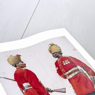 Soldiers of the 102nd King Edward's Own Grenadiers and the 101st Grenadiers by Alfred Crowdy Lovett