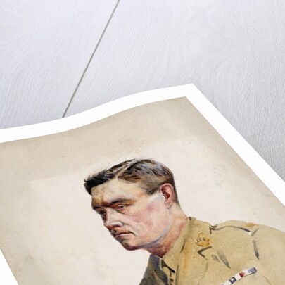 Major A. Martin-Leake, VC, 1902 by Alfred Crowdy Lovett