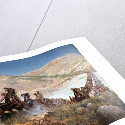 Buller''s Final Crossing of the Tugela, February 1900 by Georges Bertin Scott