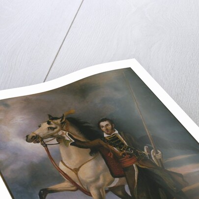 Lieutenant Charles Swanston, Poona Irregular Horse, 1819 circa by Unknown Artist