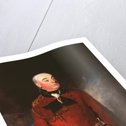 Lieutenant-General Thomas Scott, Army Staff, 1817 by William Nicholson