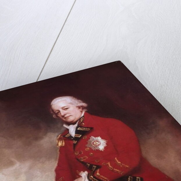 Major-General Sir Archibald Campbell of Inverneil and Ross KB, Governor and Commander-in-Chief, Madras, 1790 by George Romney