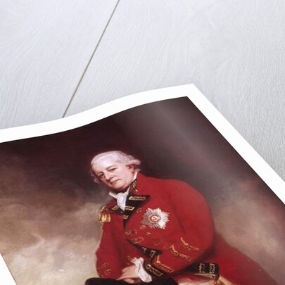Major-General Sir Archibald Campbell of Inverneil and Ross KB, Governor and Commander-in-Chief, Madras, 1790 by George Romney