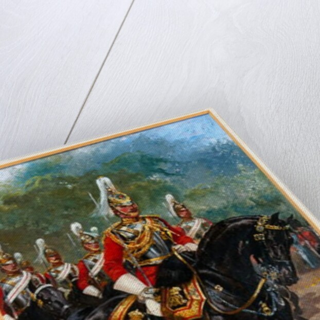 1st Life Guards, On Royal Escort, 1905 circa by Harry Payne