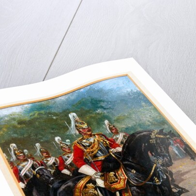 1st Life Guards, On Royal Escort, 1905 circa by Harry Payne