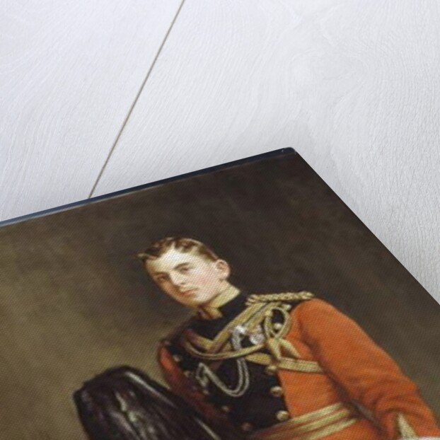 Second Lieutenant Edward Younger, 16th Queens Own Lancers, 1901 circa by Charles Martin Hardie