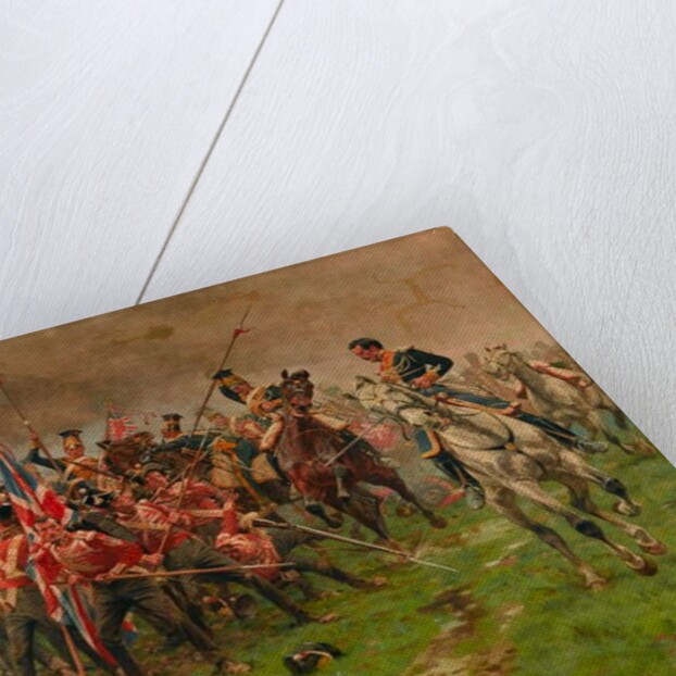 The Flag. Albuhera, May 16, 1811 by William Barnes Wollen