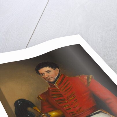 Captain Charles de Beauvoir Chepmell, 53rd Regiment of Foot, 1829 circa by Unknown Artist