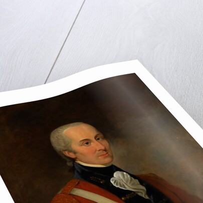 Captain Gustavus Nicolls, 1st Battalion, 1st Regiment of Foot, 1780 circa by Unknown artist