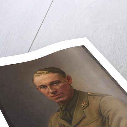 Lieutenant A L Bobby, Machine Gun Corps and the Middlesex Regiment, 1917 circa by Charles Ernest Butler