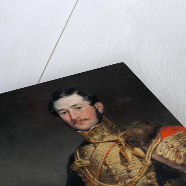 Captain F Farquharson of Eastbury, Dorset, 7th Hussars, 1836 by Edmund Thomas Parris