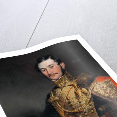 Captain F Farquharson of Eastbury, Dorset, 7th Hussars, 1836 by Edmund Thomas Parris