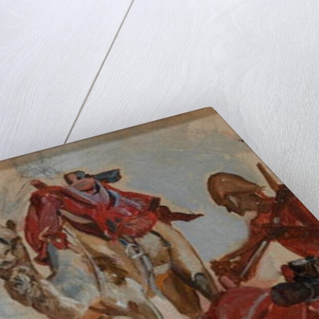 British Soldier, Camel Corps, Egypt, 1st Sudan War, 1885 circa by Lady (1846-1933) Butler