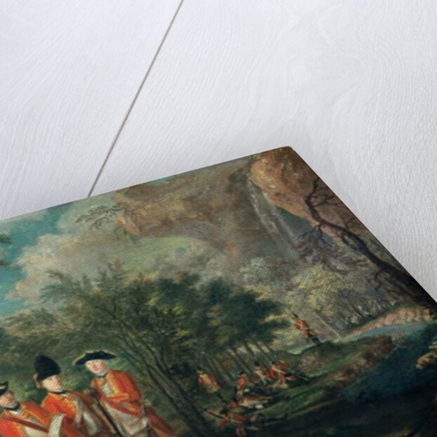 The 25th Regiment of Foot in Minorca, c.1771 by Giuseppe Chiesa