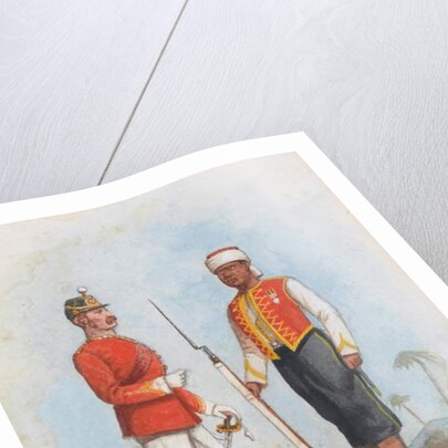 Infantry, West India Regiment, 1876 by Richard Simkin