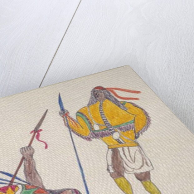 Two men with wounded man by Frederick Gokliz