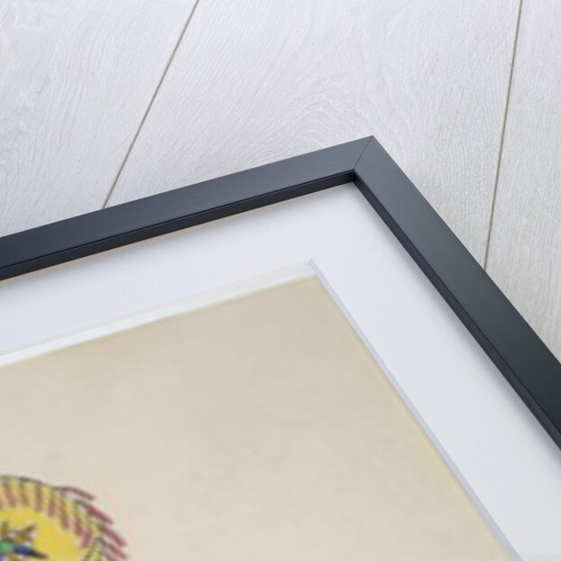 Two men on horseback with shields by Frederick Gokliz