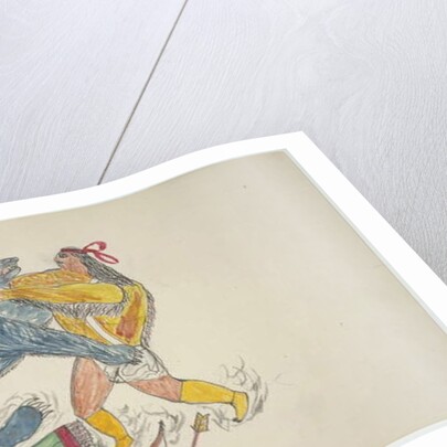 Man and bear by Frederick Gokliz